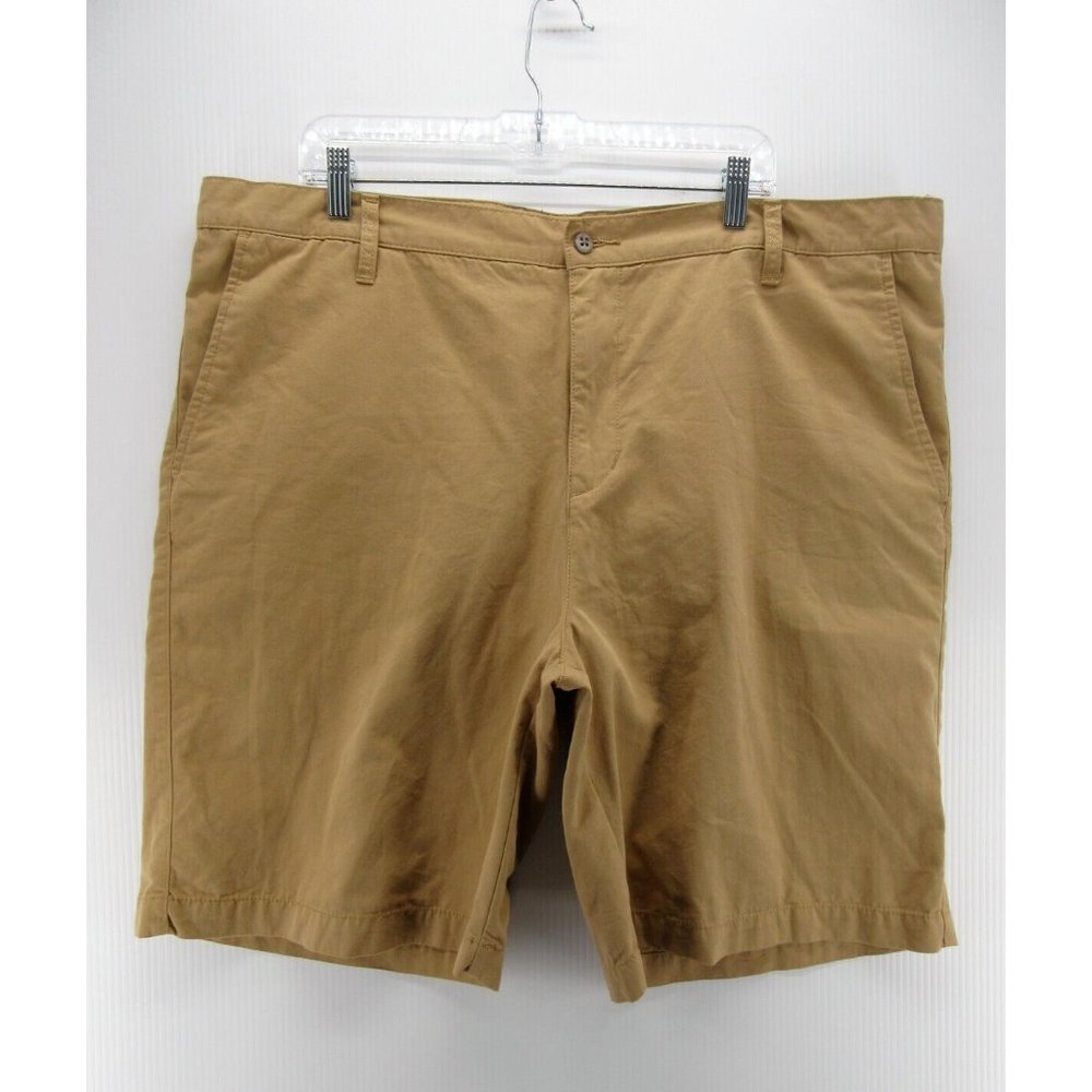 Kahala Shorts 42 Chino Hawaiian Golf Khaki Canvas Logo Outdoor Casual*